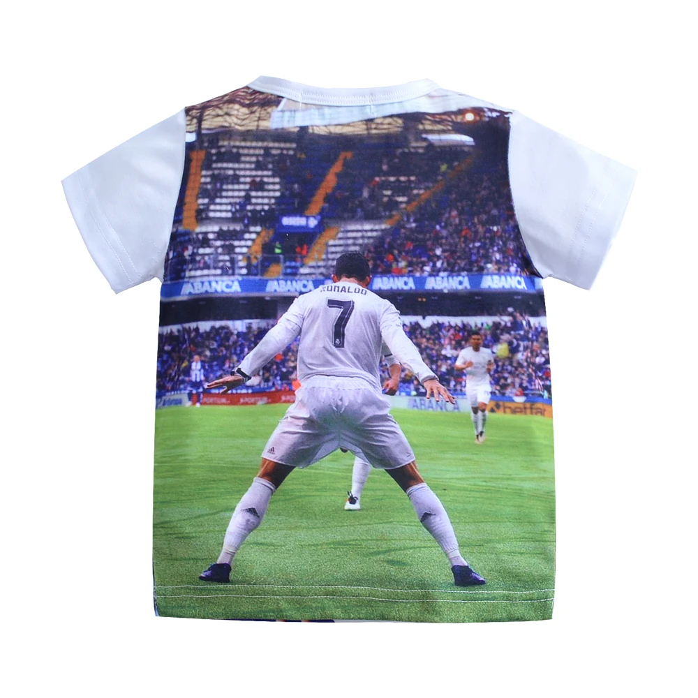 Топы для девочек детская одежда спортивные костюмы с объемным цифровым принтом