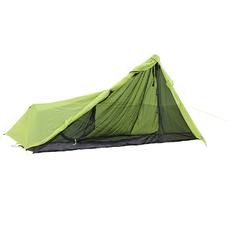 light green 780 г только 15D nlyon двухсторонний силиконовый масляный водонепроницаемый одиночный светильник для кемпинга, пеших прогулок - Цвет: light green