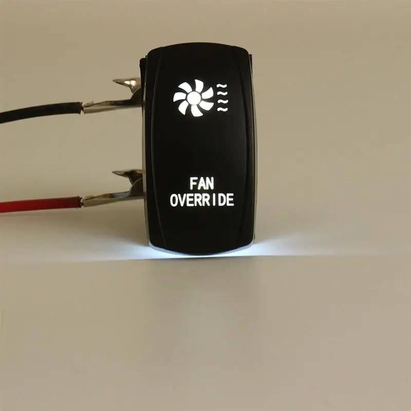 5 Pin Автомобильный Вентилятор Переключатель с лазерной подсветкой тумблер 20A 12V Вкл/Выкл светодиодный светильник для Polaris Ranger 900 800 RZR