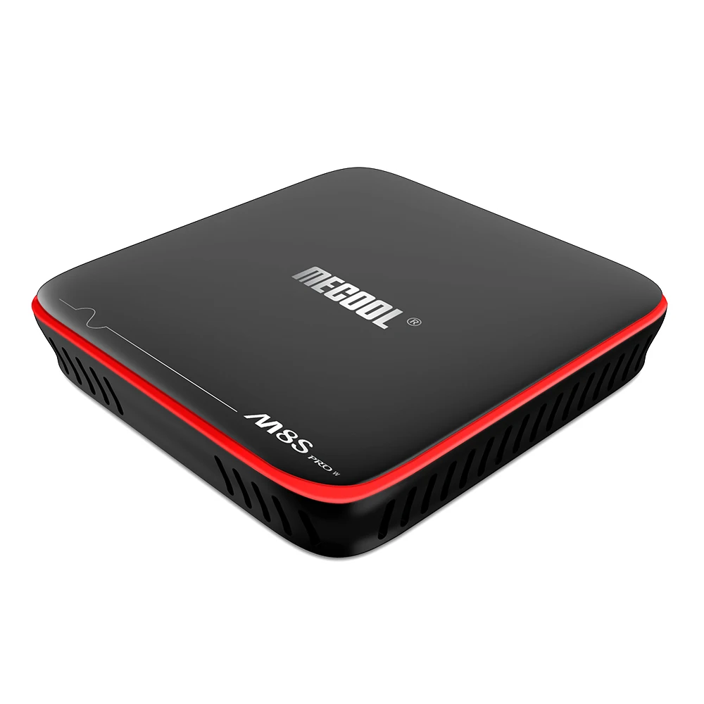 Mecool M8S Pro W Android ТВ приставка Amlogic S905W четырехъядерный ТВ приставка 2 Гб 16G Android 7,1 умный медиаплеер 4K 2,4G Wifi ТВ приёмник