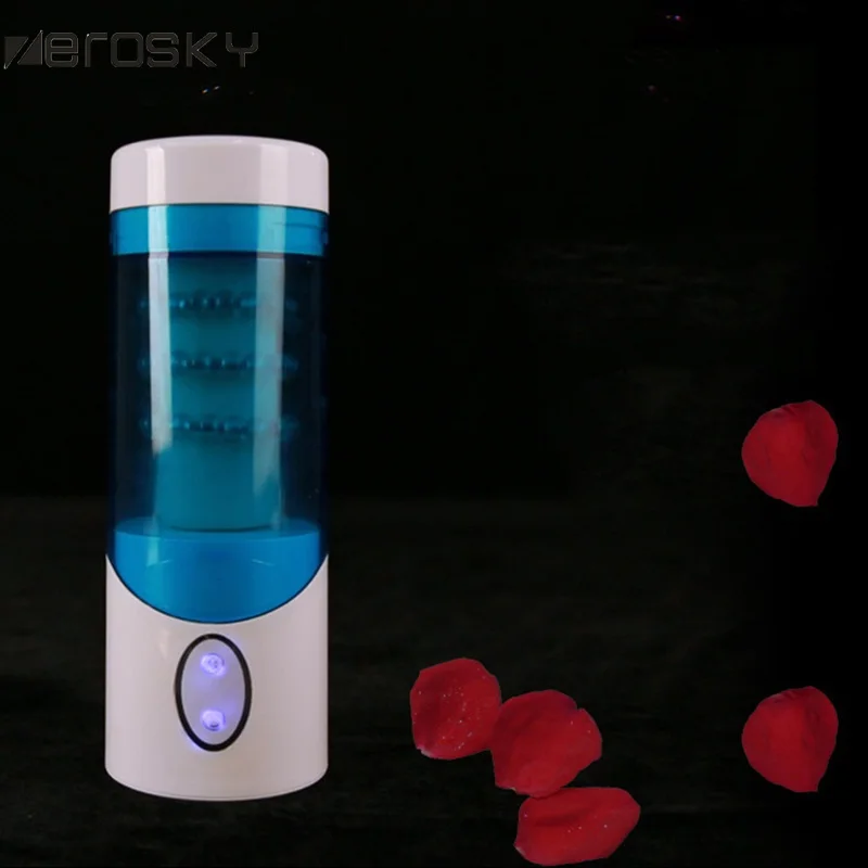 Zerosky Automatic Male Masturbator Pussy Cup Realistic Adjustable Vagina Multiple Vibration Real Adult Sex Toys for Men | Красота и