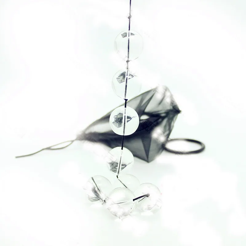 Маленькая Анальная мини-пробка 6 7*0 дюйма прозрачные стеклянные анальные