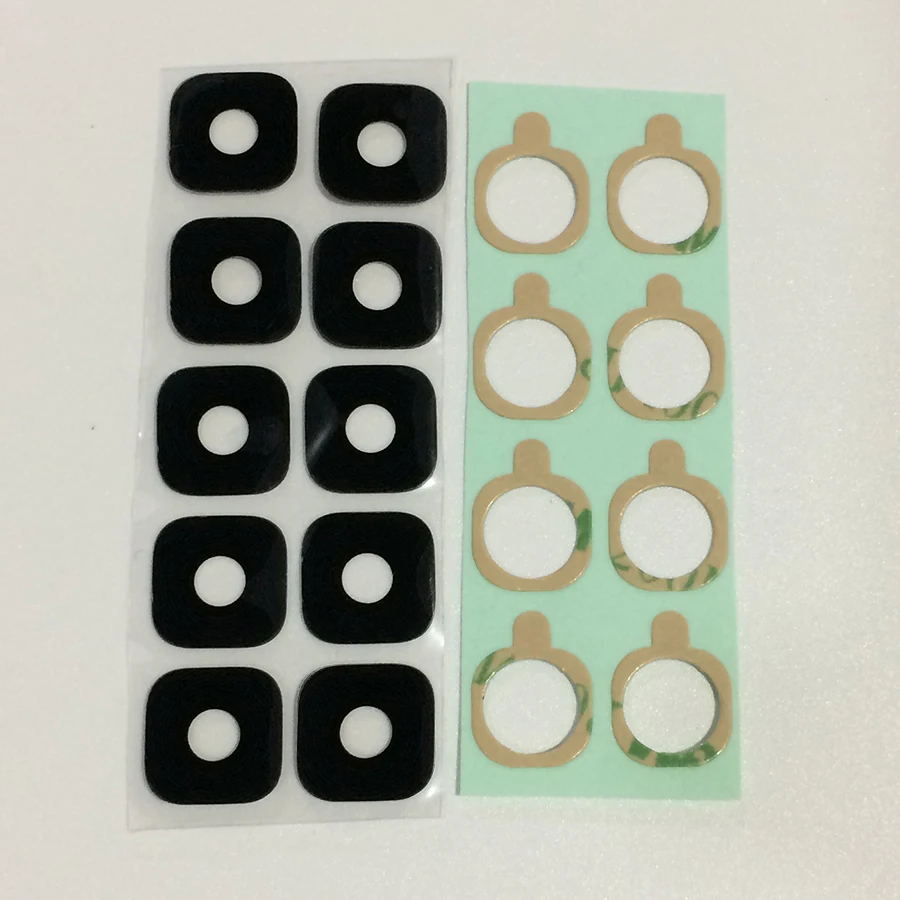 Стеклянная крышка для объектива задней камеры 500 шт./лот с наклейкой 3M Samsung Galaxy Note 5