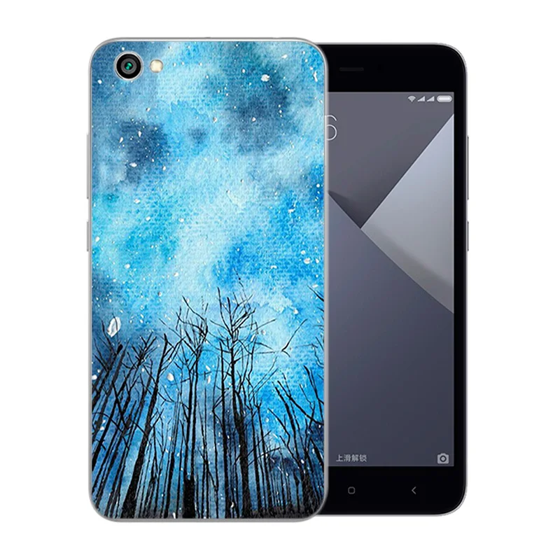 Phone Cases For Xiaomi Redmi Note 5A Soft TPU Silicone Luxury New Perfect Design Night Sky Pattern for Hongmi Back Cover |