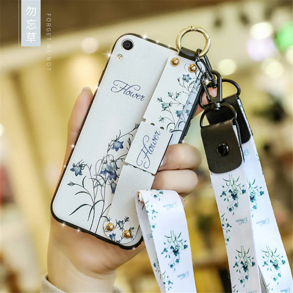 Ремешок на запястье ювелирный силиконовый чехол для huawei Y5 Y6 Pro 2019 s наручный