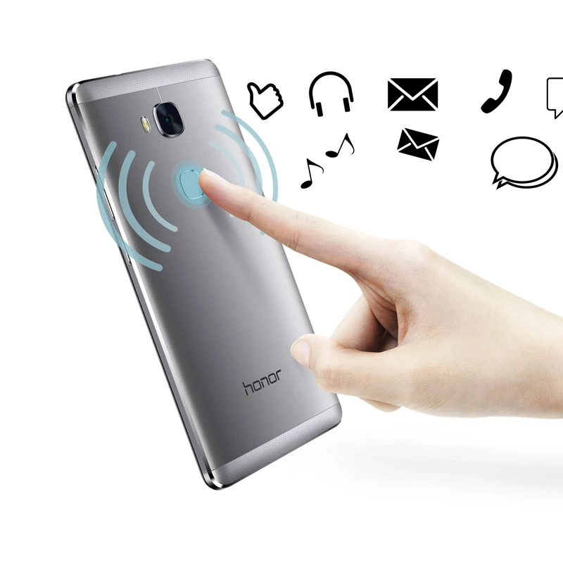 Huawei Honor 5X2 Гб 16 оригинальный Глобальный прошивки 4 г LTE мобильный телефон Octa Core 5