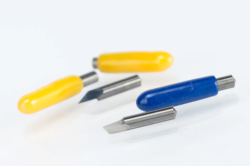 HUHAO 5 шт./лот Ioline плоттер резак 30/45/60 градусов Вольфрам лезвия режущий плоттер виниловый Ножи для резак Ioline лезвие