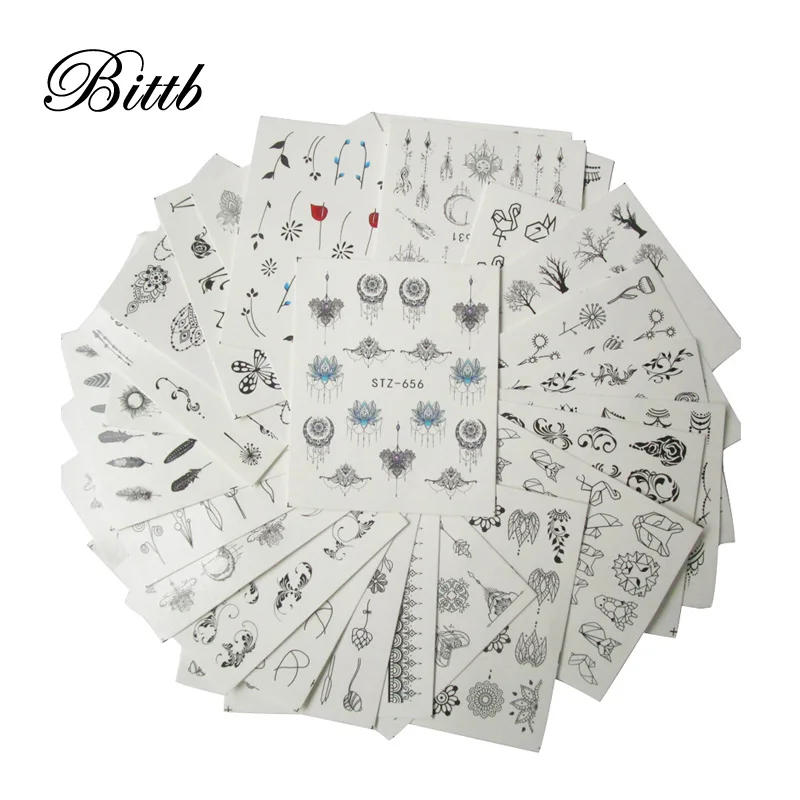 5 шт. переводные наклейки для дизайна ногтей|Стикеры и наклейки| |