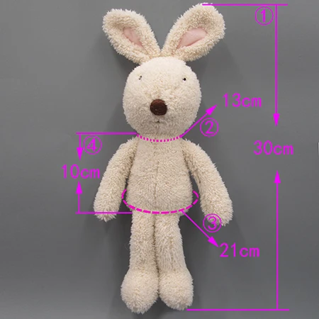 30 см Кукла Одежда для 1/6 BJD blyth кукла azone Кролик Кот медведь плюшевые игрушки мягкое платье юбка свитер - Цвет: Rabbit