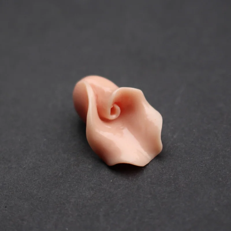 (20 шт./лот) Резные бусины из искусственных коралловых бусин размер B 9 5 мм * 22