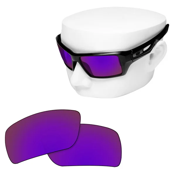 Purple Mirror Поляризованные Сменные линзы OOWLIT для солнцезащитных очков-oxley 2 OO9136 - Цвет линз: Purple Mirror