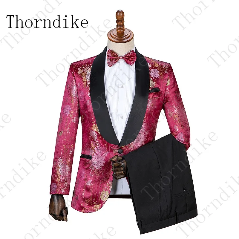 Новейшие Белые Свадебные смокинги для жениха Thorndike с черными брюками выпускного