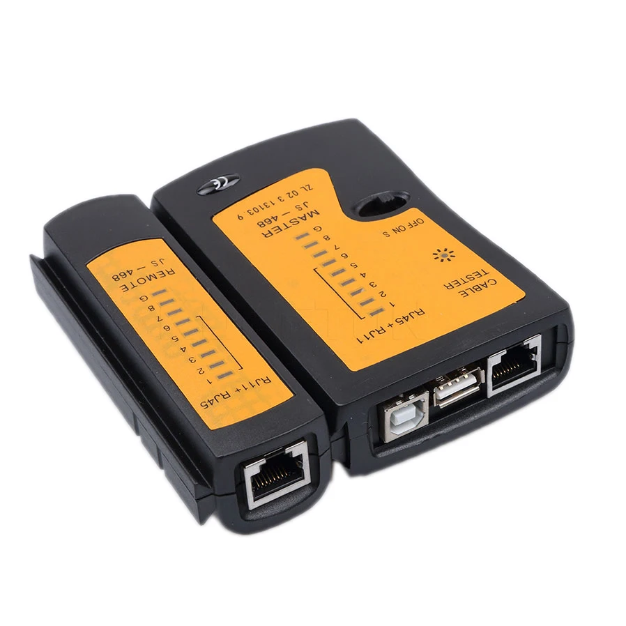Тестер проводов Kebidumei USB RJ45 тестер инструменты сетевой кабель двойной витой