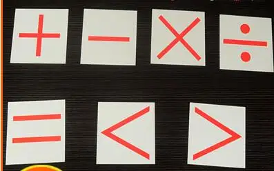 Профессиональные математические материалы Монтессори-основа десять систем и