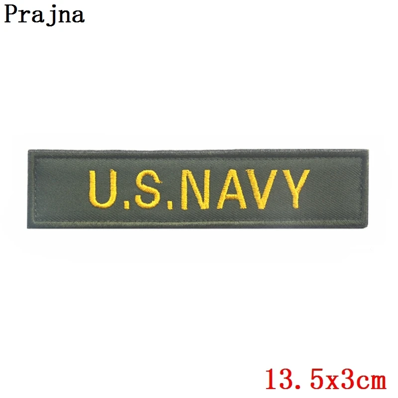 Prajna бесклеевая вышивка нашивка полоса на одежду Parch армии США военный тактический боевой патч крюк петля Сталкер полицейский патч