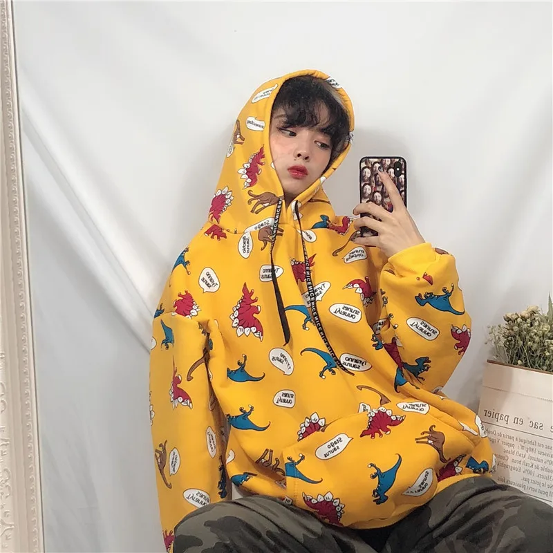 YouGeMan футболка Femme Весна Осень корейский стиль Ulzzang Harajuku ретро длинный рукав o-образный вырез полосатая футболка для женщин топы