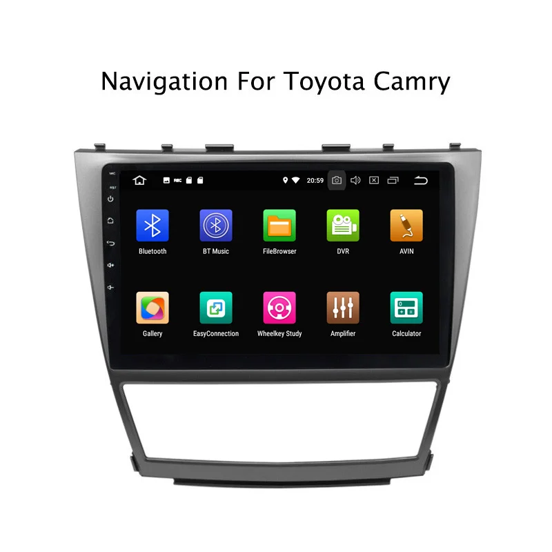 10 1 &quot4G ram 32G rom Восьмиядерный Android 9 0 автомобильный DVD gps для Toyota Camry 2006 2007 2008 2009 2012