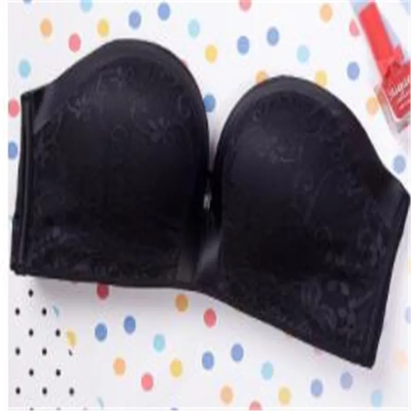 100pcs/High quality sexy ladies seamless wire free bra removable shoulder strap invisibility woman plunge bras