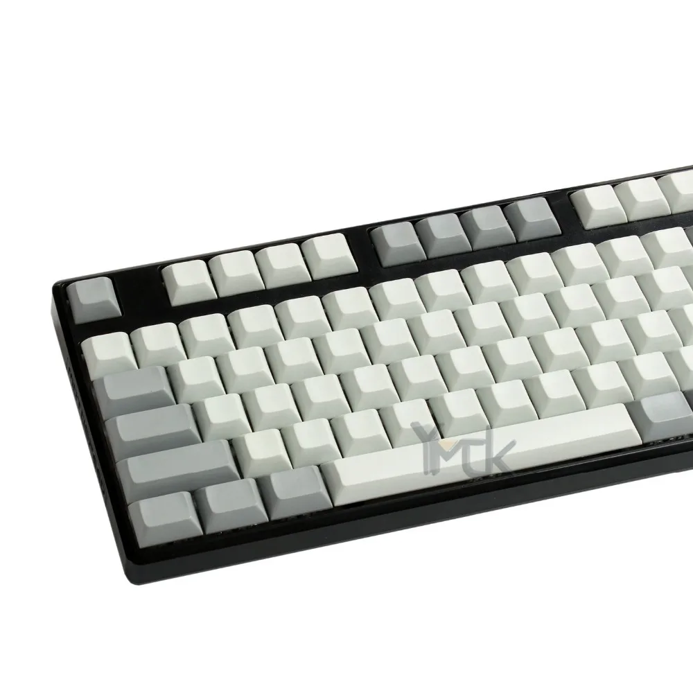 YMDK 108 пустой ключ серый LEORY DSA Keyset PBT для ANSI MX механическая клавиатура
