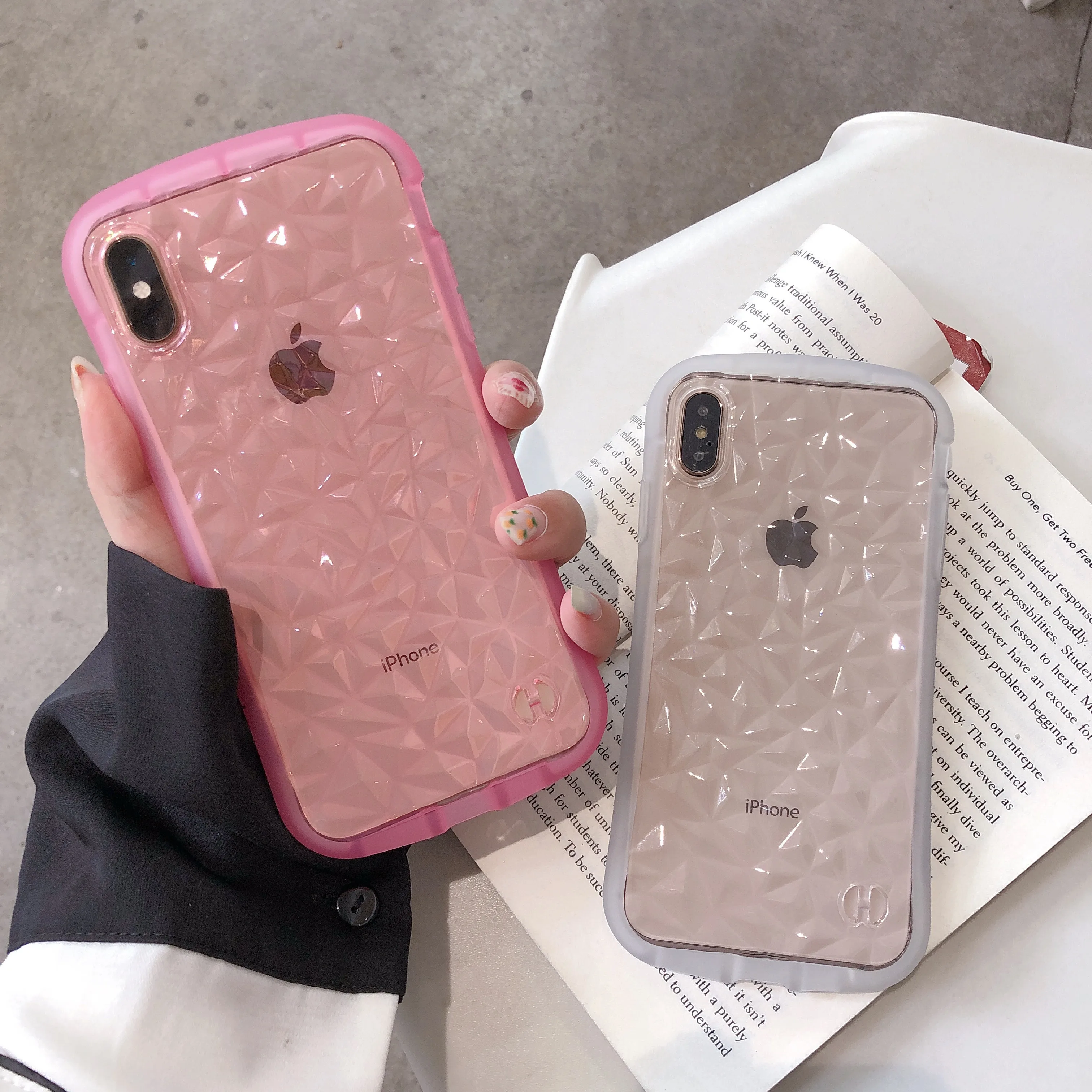 Роскошный силиконовый чехол для iphone X XR XS MAX 7 8 6 6S Plus прозрачный противоударный