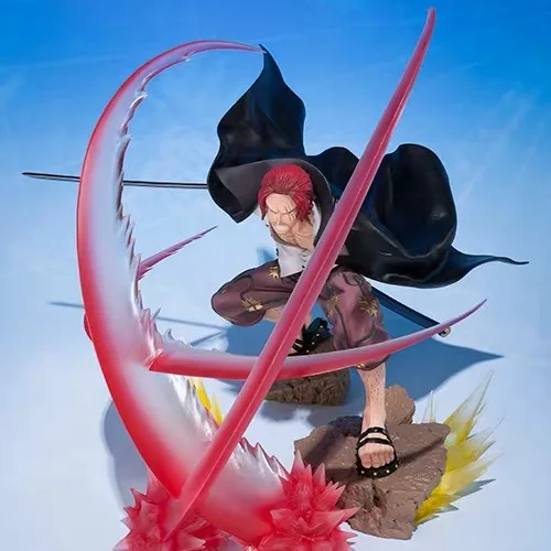 One piece EX figuals красные волосы Пираты Shanks ПВХ Коллекция фигурка кукла игрушка brinquedos |