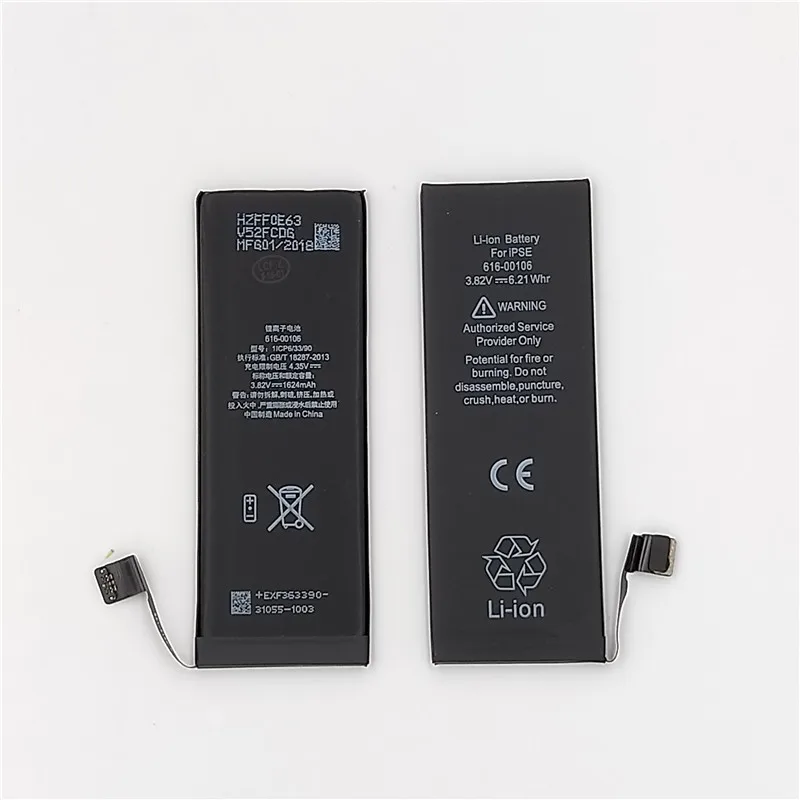 Батарея для iPhone 5 SE черная Встроенная литиевая батарея 3 82 V 1624 mAh интернель Замена