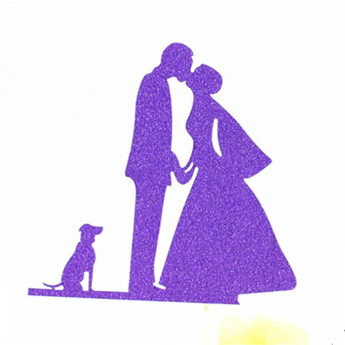 H110 Cake Topper Топпер для торта жениха и невесты свадебные украшения Mr Mrs Свадебные топперы для торта инструменты для украшения торта вечерние сувениры Топпер для свадебного торта - Цвет: H110 Cake Topper