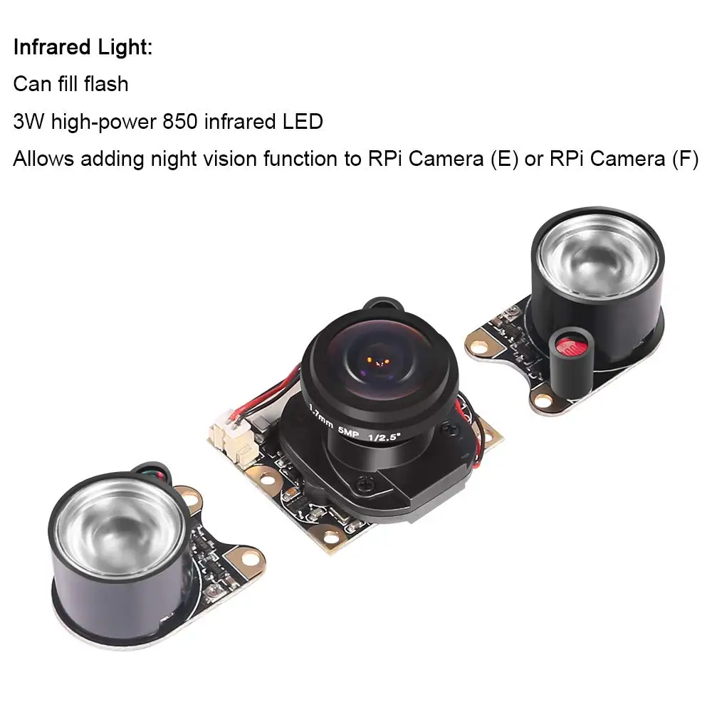 Raspberry Pi 3 b + камера с широким углом обзора 175 градусов 5 Мп OV5647 IR-Cut автоматический