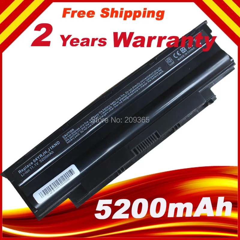 11 1 В батарея для Dell j1knd Inspiron N5110 N7010 N3010 N3110 N4010 13R 14R 15R 17R M501 M511R N4050 N4110 N5010|battery for dell|laptop