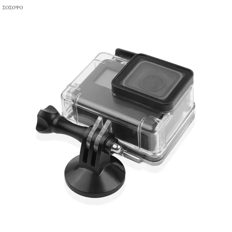 Magnetic Base magnet car suction cup Mount Bracket Holder Clamp with Screw For Gopro Hero 7 6 5 4 3 sjcam Camera Accessories | Электроника