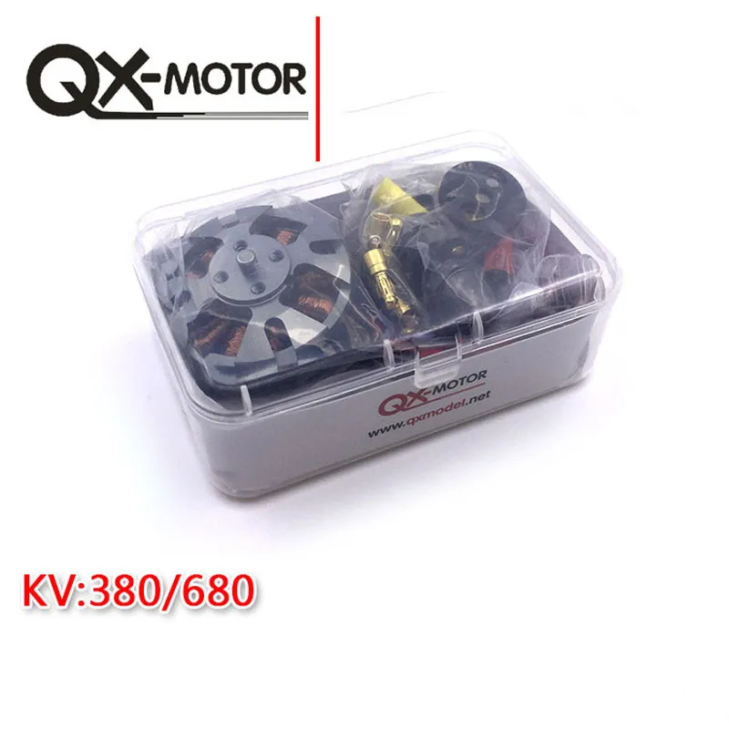 QX MOTOR QM4208 380/680KV 3508 бесщеточный двигатель для RC мультироторный Квадрокоптер гекса