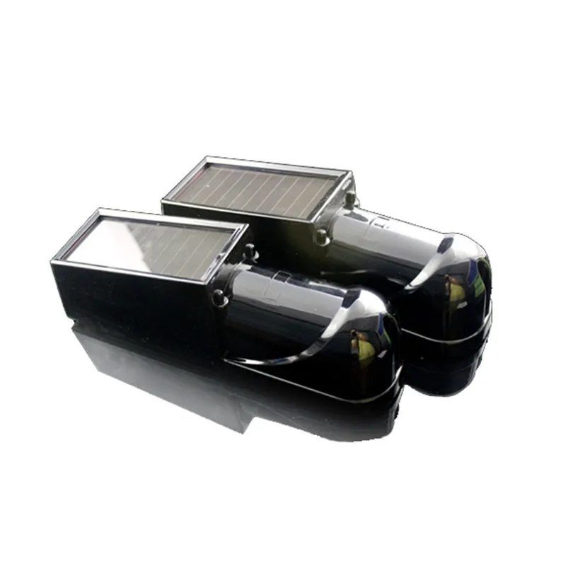 Солнечный Беспроводной Двойной Фотоэлектрические Пучка Детектор PIR Infrared Motion Sensor