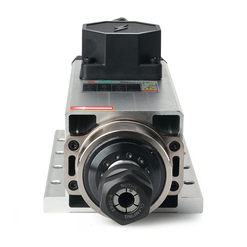 Квадратный электродвигатель шпинделя с воздушным охлаждением 220 кВт 24000 в 0 01