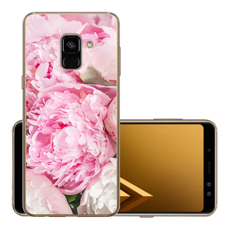 CROWNPRO, мягкий чехол для 5," samsung Galaxy A8, чехол, ТПУ, защитный чехол для телефона, 6,0", для samsung A8 Plus, чехол - Цвет: QSM