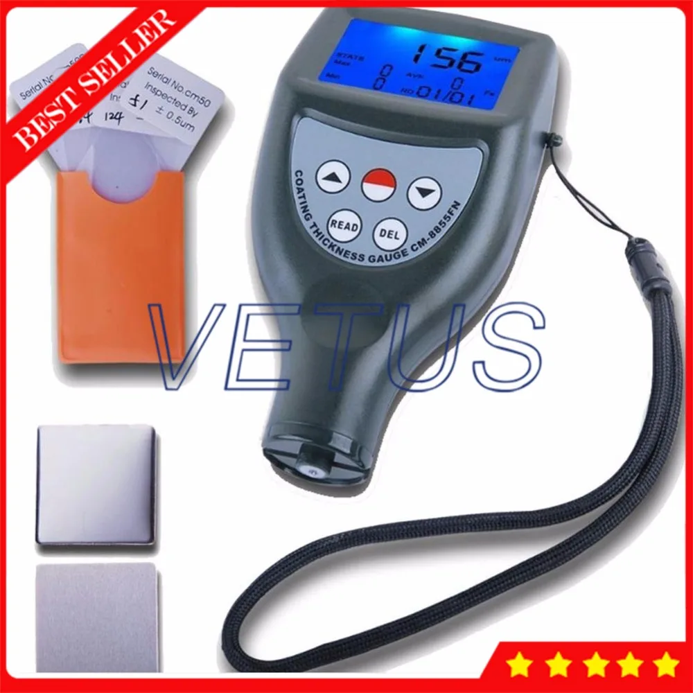 Измеритель толщины лакокрасочного покрытия автомобиля составного типа с CM8855