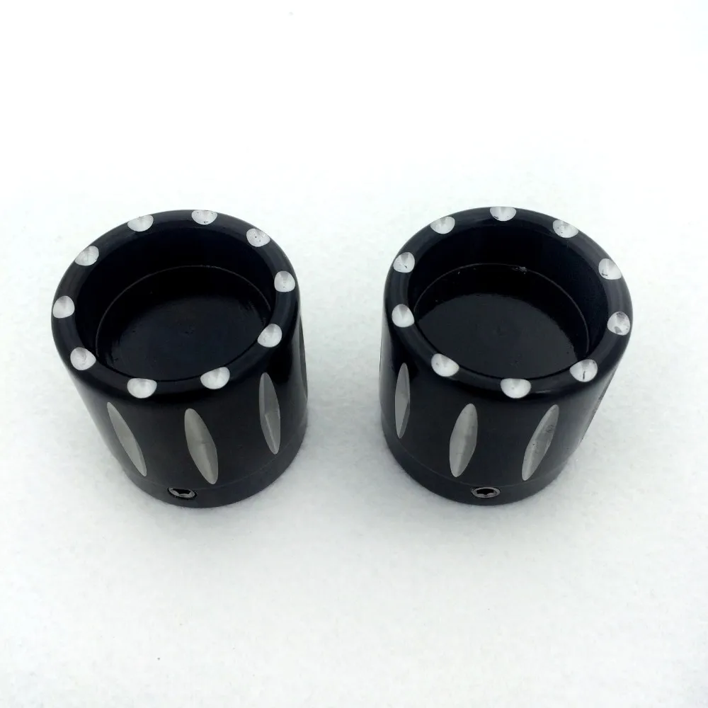 

Aftermarket free shipping Motorcycle Black 29mm Grooved Axle Nut Cap For Universal Harley Davidson Choppers Honda Suzuki BLACK
