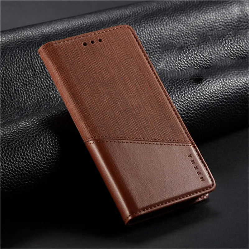 Кожаный чехол-книжка Tikitaka для Redmi Note 7, Xiaomi 6, 8, 9, 6 Pro, 6X, холщовый чехол-бумажник с отделениями для карт, чехол для Xiaomi Max 2, 3, K20 Pro
