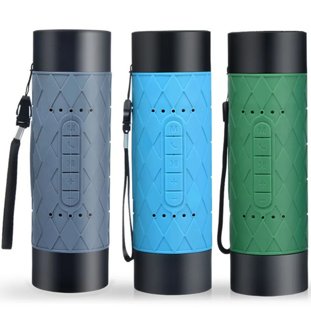 Новый водонепроницаемый динамик Bluetooth 5 Вт двойной клаксон 5200 МАЧ mobile power вставить