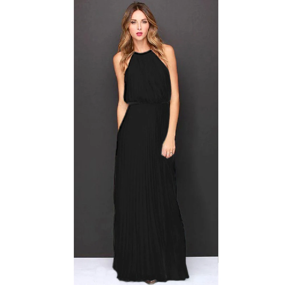 Женские платья повседневные формальные длинные шифоновые вечерние подружки