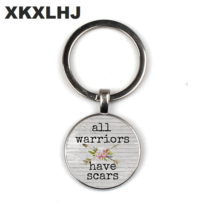 XKXLHJ 2019 All SCARY CHARM pendants inspirational charm keychains gifts for her cancer survivors charms | Украшения и аксессуары