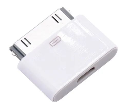 3 шт. адаптер micro usb для iphone4S. 4 ipad2/ipad3. Конвертер. 30pinds dock. | Электроника