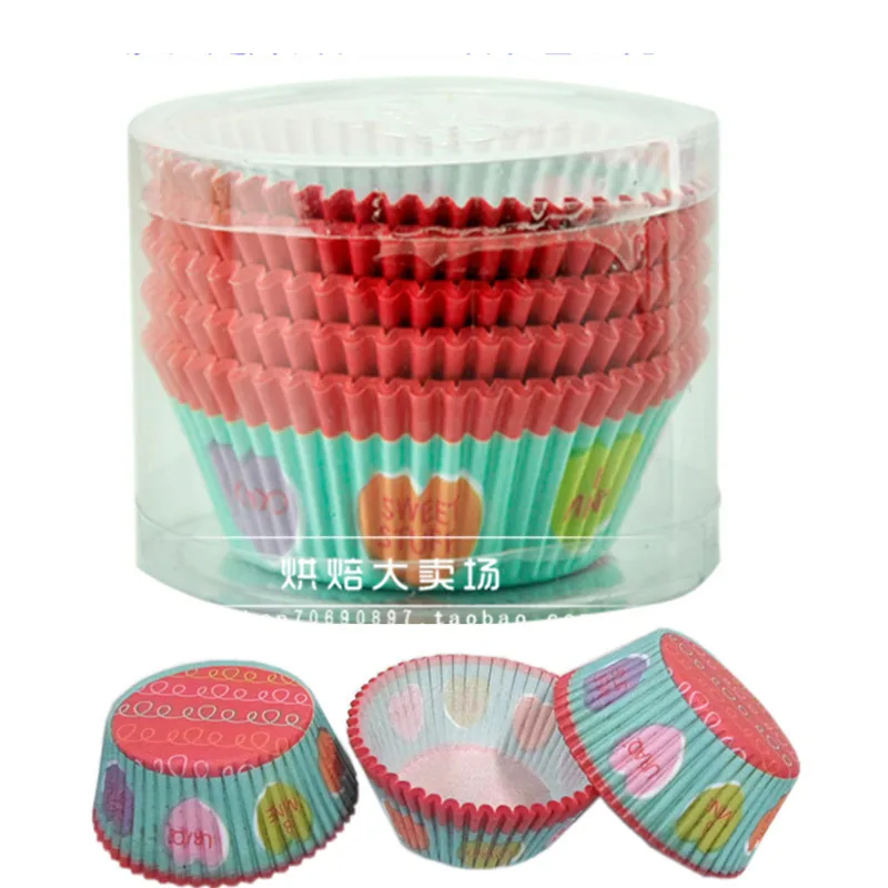 100pcs/lot Paper Cake Cup Cupcake Liners Decorations Mini Muffin Case Chocolate Bake Mold baking tools for cakes | Дом и сад