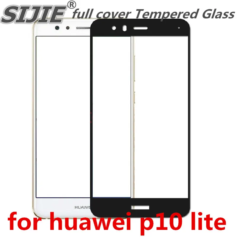 Закаленное стекло с полным покрытием для huawei p10 lite P10lite nova novalite 2017 защитная рамка