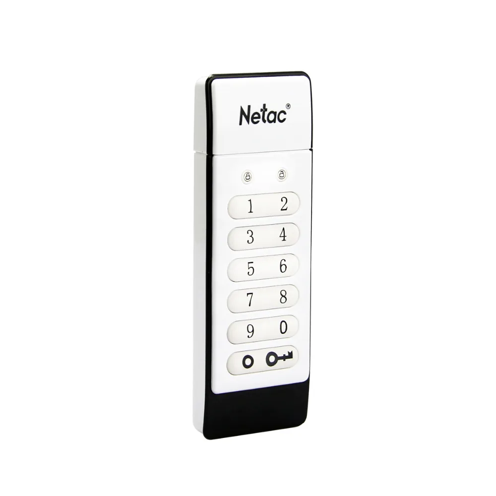 Netac U618 USB 2.0 Flash Drive 32 ГБ 16 блокировка клавиатуры накопитель AES 256-bit Комплектующие off