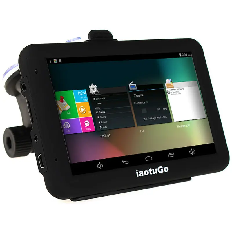 IaotuGo 5 &quotAndroid емкостный Автомобильный GPS навигатор + задняя камера парковочная