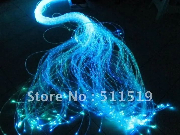 10 Вт RGB Мерцающий СВЕТОДИОДНЫЙ волоконный осветитель без пульта дистанционного