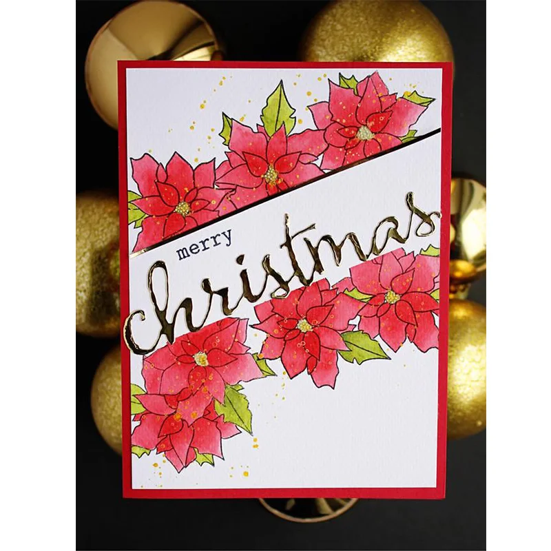 

Words Peace Holidays Merry Christmas Metal Cutting Dies For Photo Album Decorative Embossing DIY Paper Card Die Cutting Template