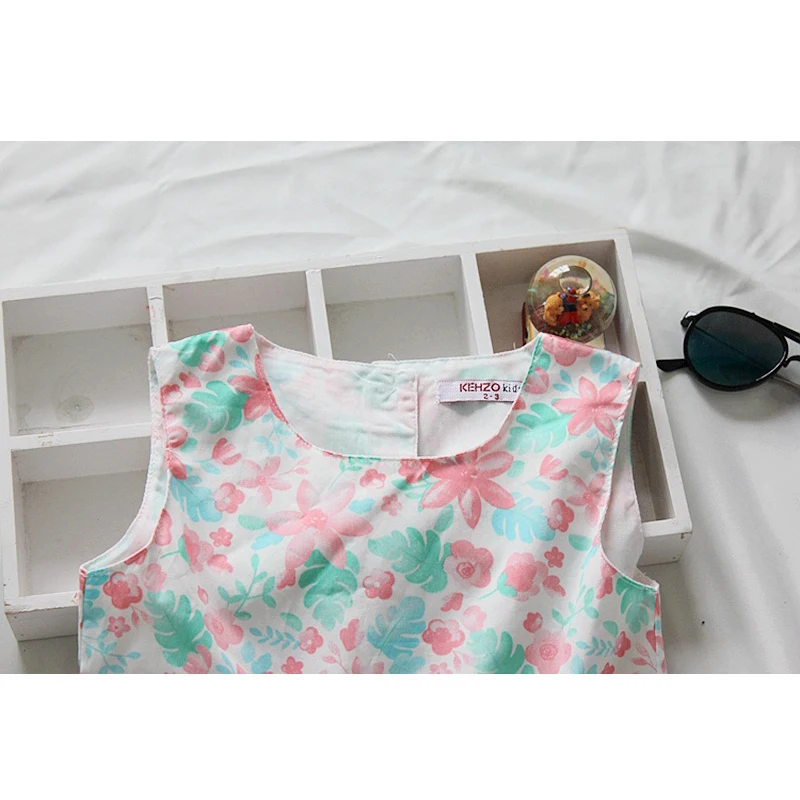 Платья для девочек Новинка 2020 г. Весенняя детская одежда милое платье-майка без