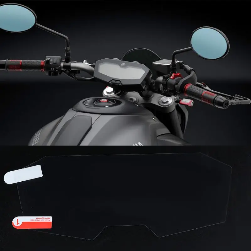 2 комплекта кластерный царапина Дисплей Защитная пленка протектор для Yamaha MT07 MT 07