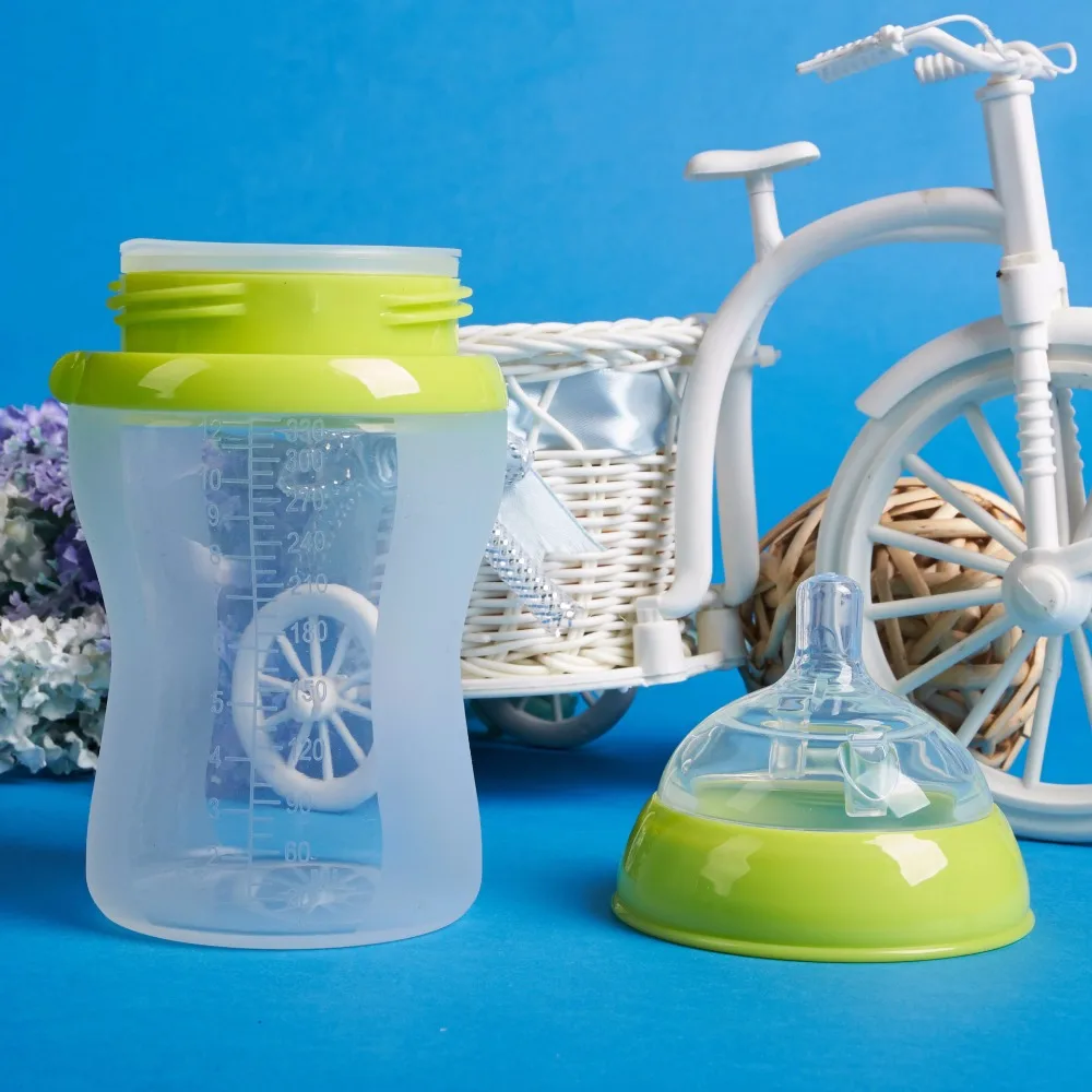 Широкая бутылочка для кормления детская бутылка молока|Бутылки| |